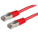 ROLINE S/FTP (PiMF) Patch Cord Cat.6, red 5.0m