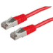 ROLINE Cordon Cat.6 S/FTP (PiMF) rouge 5,0m