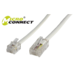 Microconnect MPK451 telephone cable 1 m White