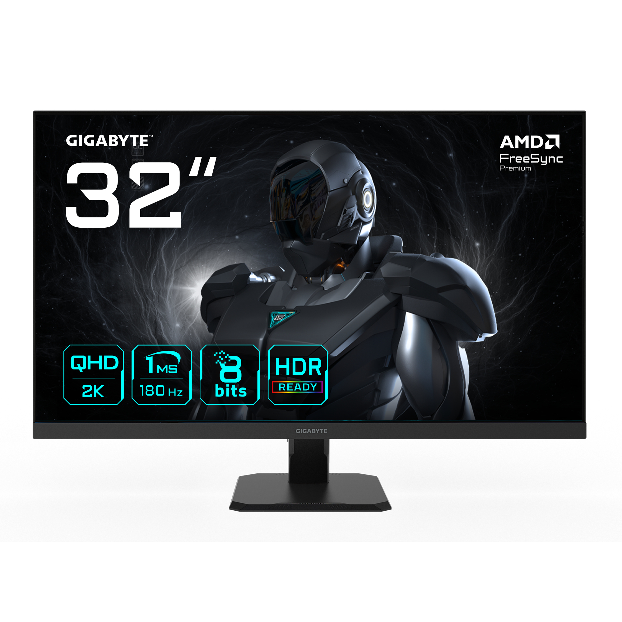 GIGABYTE GS32QA 32” QHD Gaming Monitor - 2560 x 1440. 180Hz. 1ms. 300