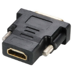 Akasa DVI-D - HDMI Black