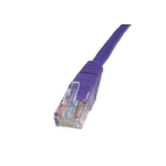 Cables Direct 10m Cat5e networking cable Violet