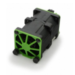 Fujitsu A3C40177543 computer cooling system Fan 7 cm Black, Green