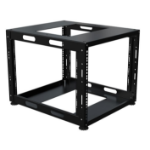 Lanview LVN-OPEN-8U-BL rack cabinet Black