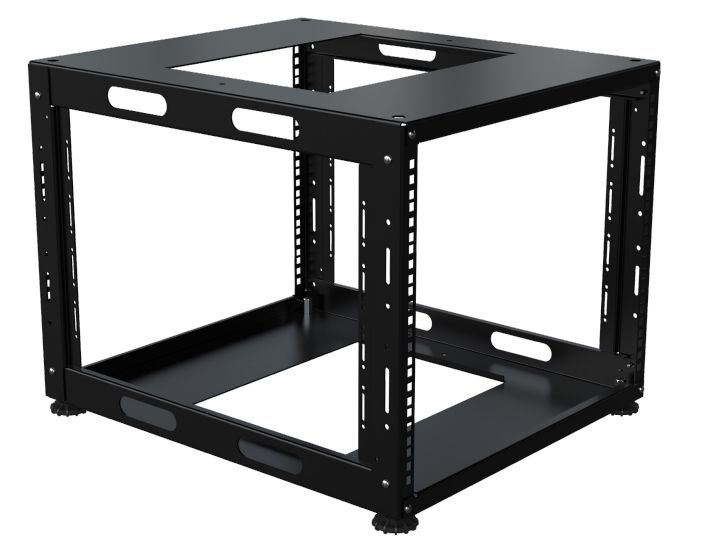 Lanview LVN-OPEN-8U-BL rack cabinet Black