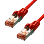 ProXtend CAT6 F/UTP CCA PVC Ethernet Cable Red 10m