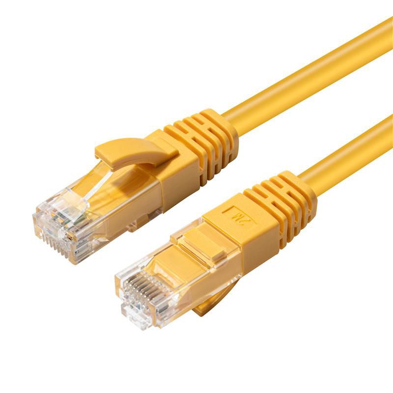 Microconnect CAT6A UTP 0.15m Yellow LSZH