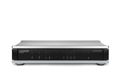Image of Lancom Systems 1800EF wired router Gigabit Ethernet Black, Silver