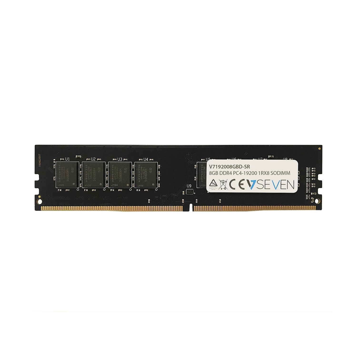 Image of V7 8GB DDR4 PC4-19200 - 2400MHz DIMM Desktop Memory Module -...