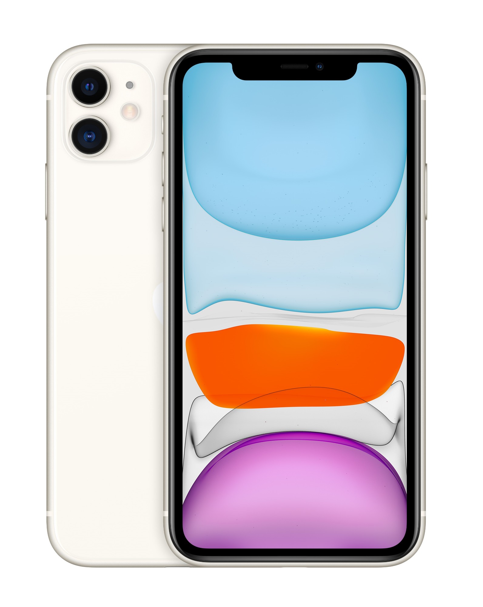 Apple iPhone 11 15.5 cm (6.1") 128 GB Dual SIM 4G White iOS 14