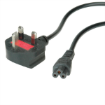 Value 19.99.2016 power cable Black 1.8 m BS 1363 IEC 320