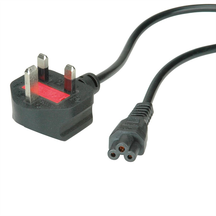 Image of Value 19.99.2016 power cable Black 1.8 m BS 1363 IEC 320