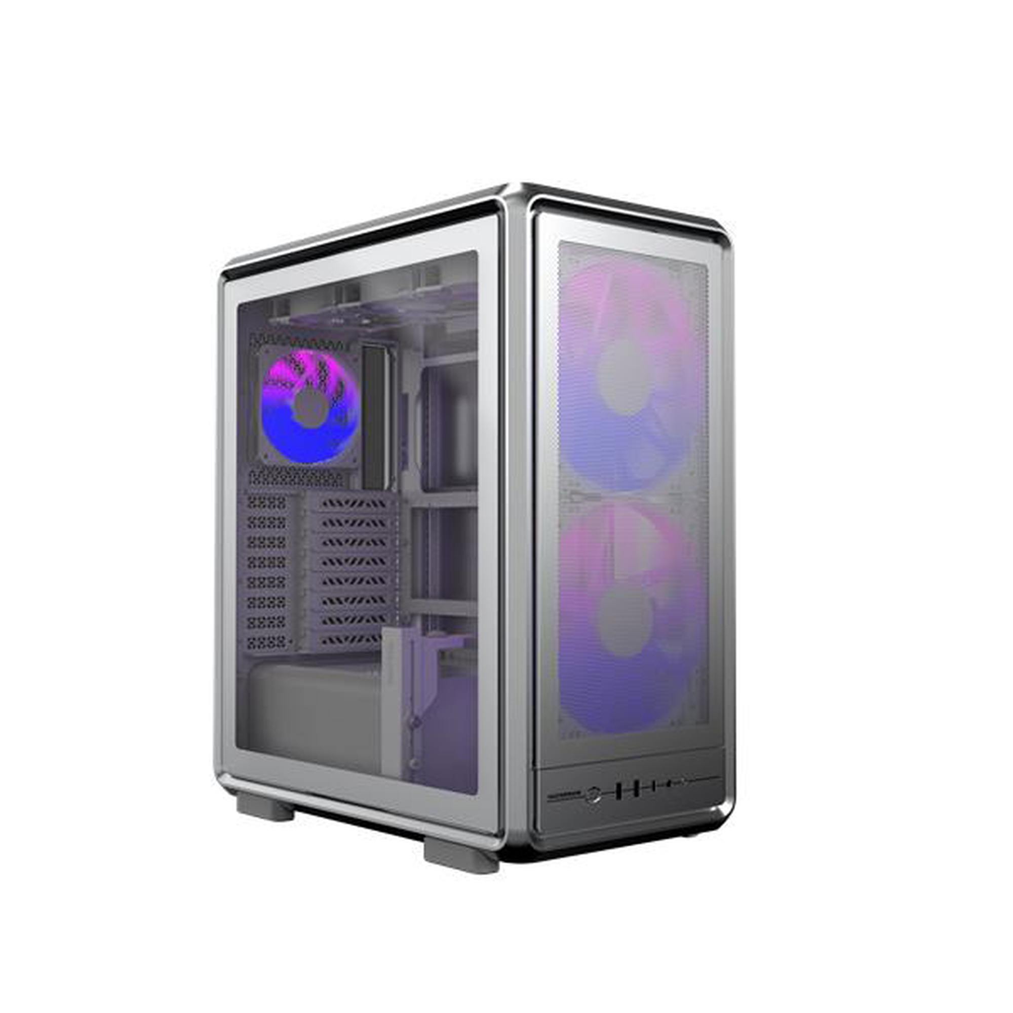 Cooler Master MasterFrame 500 Mesh Midi Tower Black. Transparent
