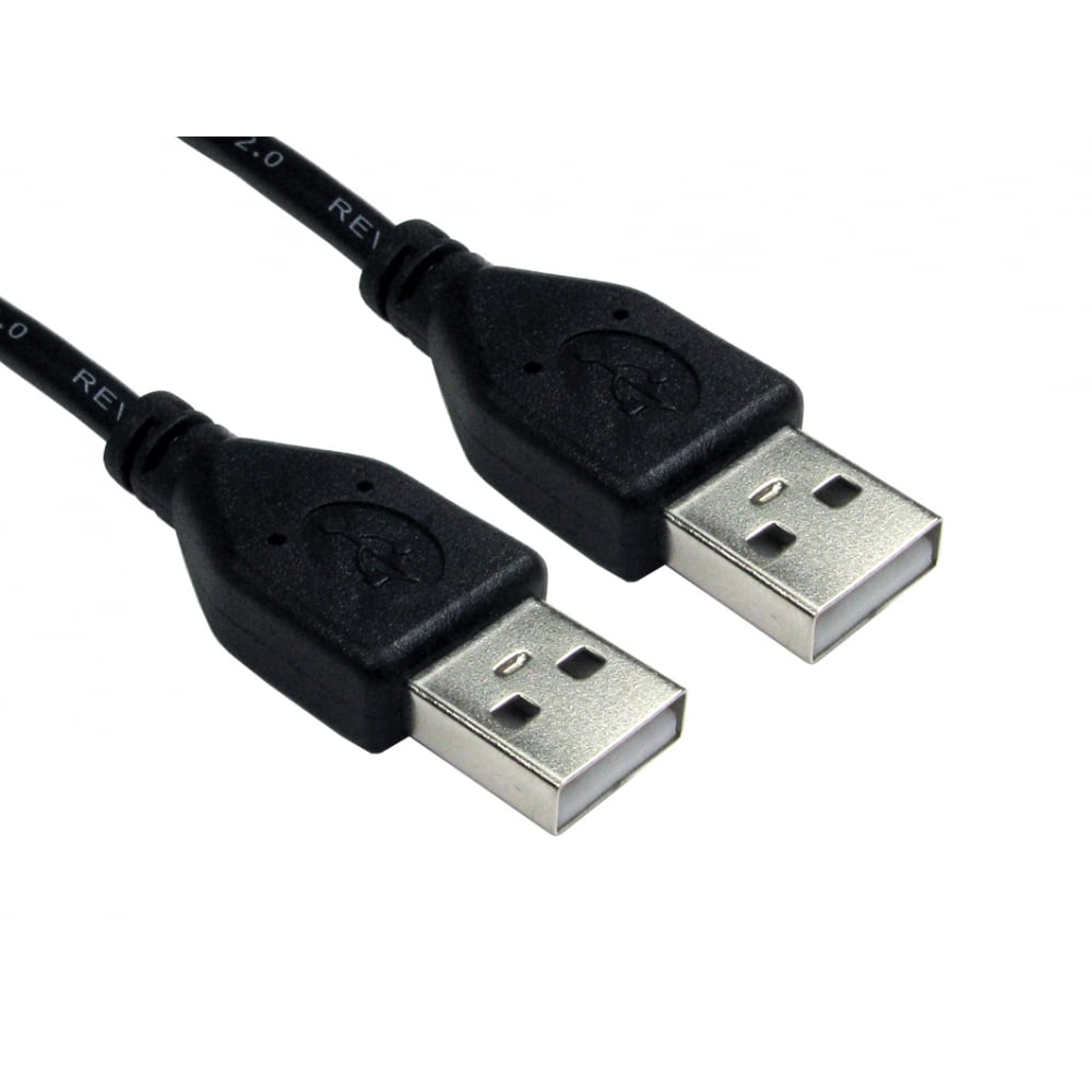 Cables Direct 99CDL2-0121 USB cable 1 m USB 2.0 USB A Black