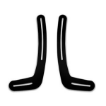 B-Tech BTV914 Universal Soundbar Speaker Mount - Black