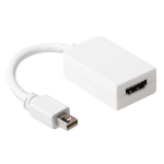 ACT 15 cm Verloop kabel Mini DisplayPort male naar HDMI-A female