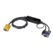 APC KVM SUN Cable VGA - 25 ft (7.6 m) cavo per tastiera, video e mouse Nero 7,62 m