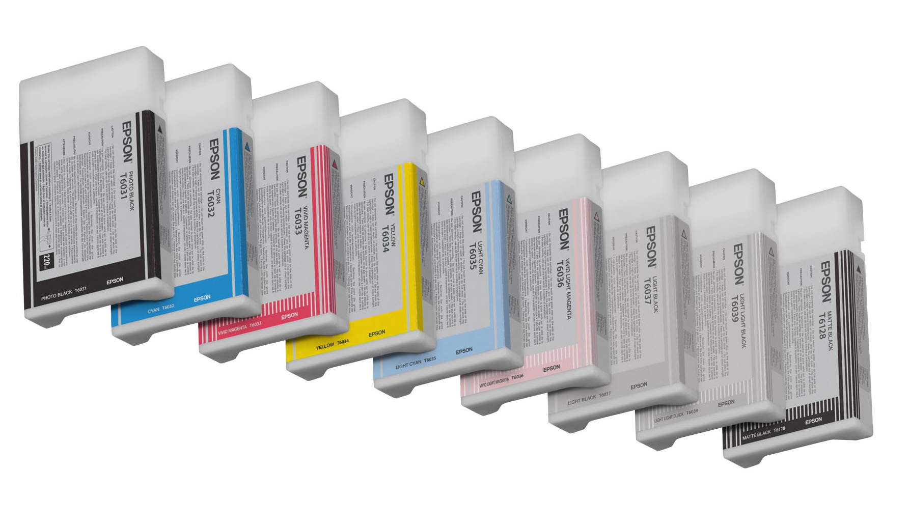 Epson C13T603400/T6034 Ink cartridge yellow 220ml for Epson Stylus Pro 7800/7880