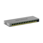 NETGEAR GS116EP Managed L2/L3 Gigabit Ethernet (10/100/1000) Power over Ethernet (PoE) Grey