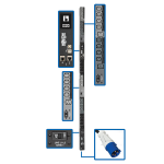 Tripp Lite PDU3EVSR6G60 power distribution unit (PDU) 30 AC outlet(s) 0U Black