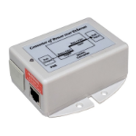 Tycon Systems 24V PASSIVE POE IN, 56V 35W GIGABIT 802.3AT POE OUTPUT CONVERTER