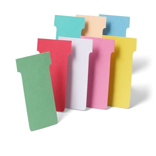 Nobo T-Cards A50 Size 2 Light Green (100)