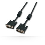 Microconnect DVI-D - DVI-D, 3m DVI cable Black
