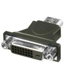 Lindy 41217 cable gender changer DVI-D FM HDMI M Black
