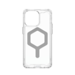 Urban Armor Gear Plyo Magsafe mobile phone case 17 cm (6.7") Cover Silver, Transparent