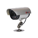 ProperAV - Silver dummy security camera