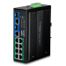 Trendnet TI-BG108 network switch Gigabit Ethernet (10/100/1000) Power over Ethernet (PoE) Black