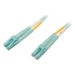 Tripp Lite N820-10M-OM4 10Gb/100Gb Duplex Multimode 50/125 OM4 LSZH Fiber Patch Cable (LC/LC) - Aqua, 10M (33 ft.)