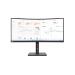 Lenovo ThinkVision T34w-30 LED display 86.4 cm (34") 3440 x 1440 pixels Wide Quad HD Black