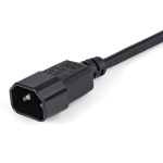 StarTech.com 1 m Standard Computer Extension Power Cable - C14 to C13