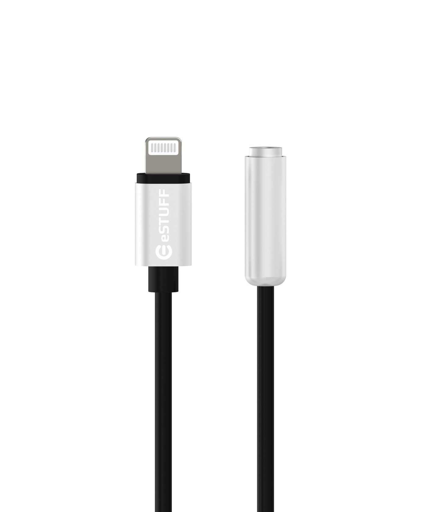 Image of eSTUFF ES651650-BULK cable gender changer Lightning 3.5mm