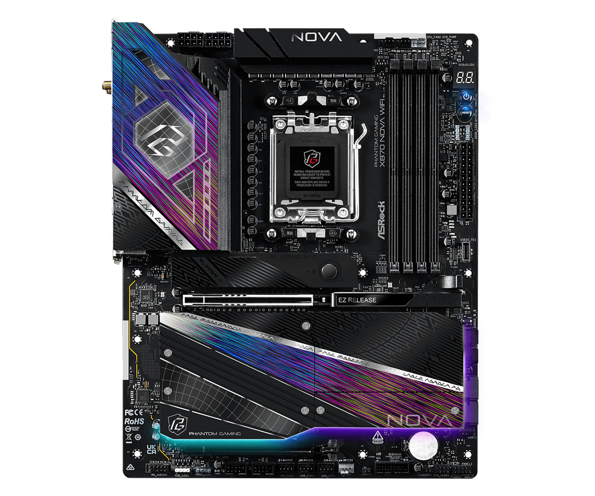 Asrock X870 NOVA WIFI AMD X870 Socket AM5 ATX