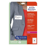 Avery L4881-20 self-adhesive label Round Removable White 160 pc(s)