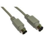 Cables Direct EX-103 PS/2 cable 3 m 6-p Mini-DIN Grey