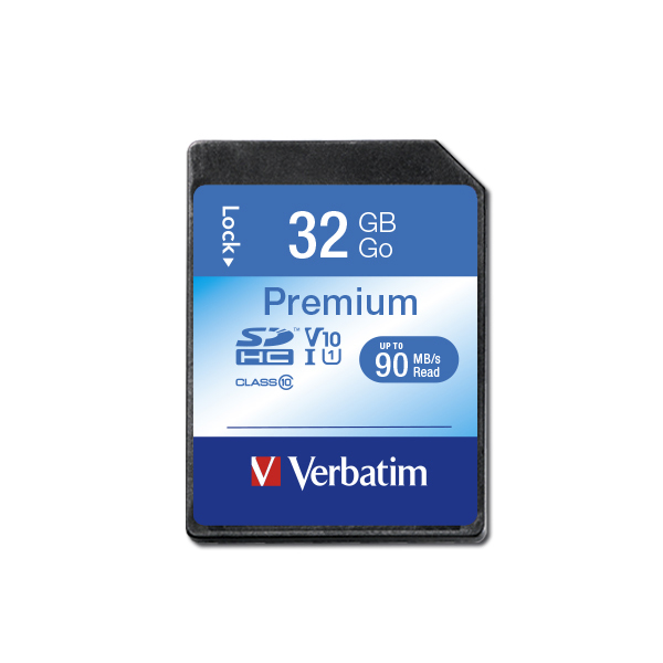 Image of Verbatim Premium 32 GB SDHC Class 10