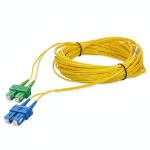 AddOn Networks ADD-ASC-SC-20M9SMF fibre optic cable 20 m OFNR OS2 Yellow