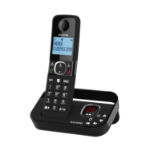 Alcatel F860 Voice Classic Call-Block Handset Single - Black