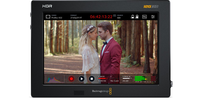 Blackmagic Design Video Assist 7 12G HDR 17.8 cm (7")