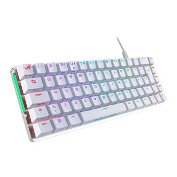 Image of ASUS ROG FALCHION ACE Compact 65% Mechanical RGB Gaming Keyboard...