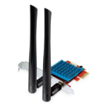 PLANET 802.11be Wi-Fi 7 Tri-band Wireless PCI Express Adapter WLAN / Bluetooth 5800 Mbit/s