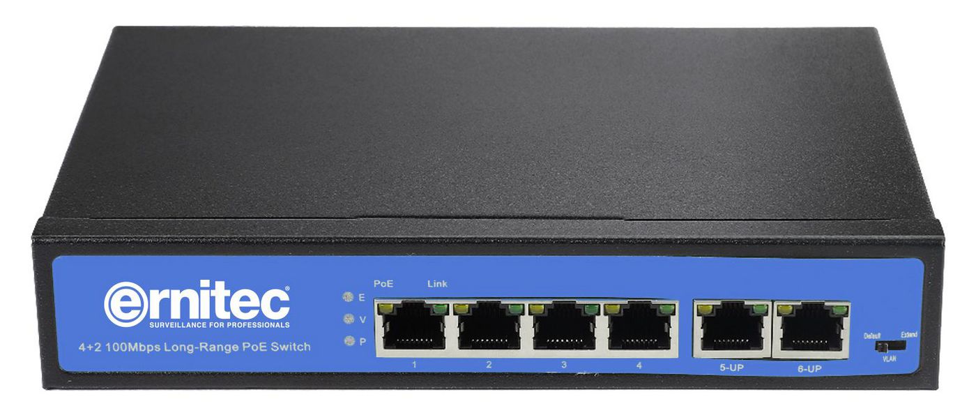 Ernitec ELECTRA-U04 network switch Unmanaged Gigabit Ethernet (10/100/1000)