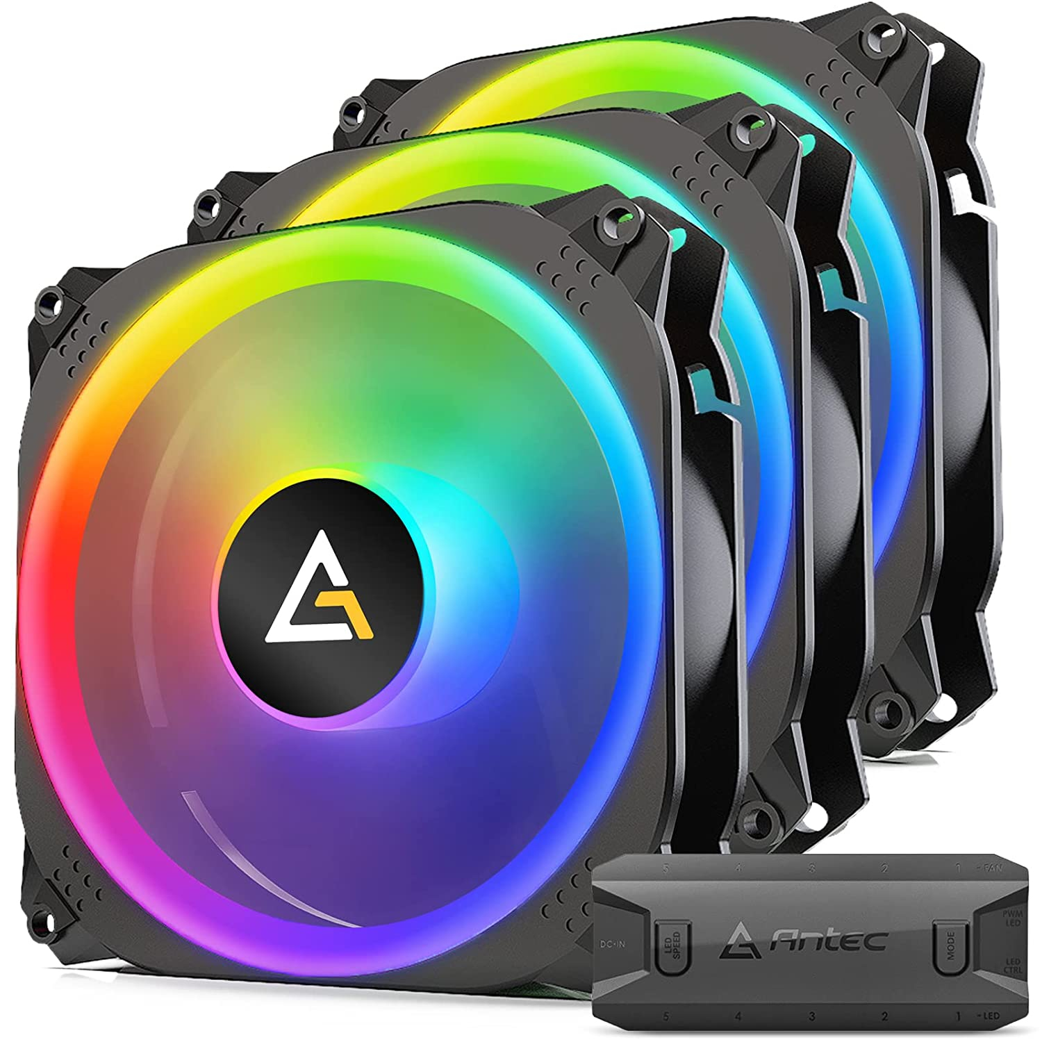 Image of Antec Prizm X 120 ARGB 3+C Computer case Fan 12 cm Black 3 pc(s)
