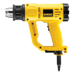 DeWALT D26411 450 l/min 600 °C 1800 W Zwart, Geel