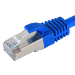 Cablenet 1m Cat6a RJ45 Blue S/FTP LSOH 26AWG Snagless Booted Patch Lead