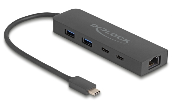 EU Product - 10 Gbps USB Hub mit 2,5 Gigabit LAN Port und PD 85 W thumbnail