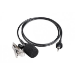 Panasonic WX-SM410 microphone Black Lavalier/Lapel microphone